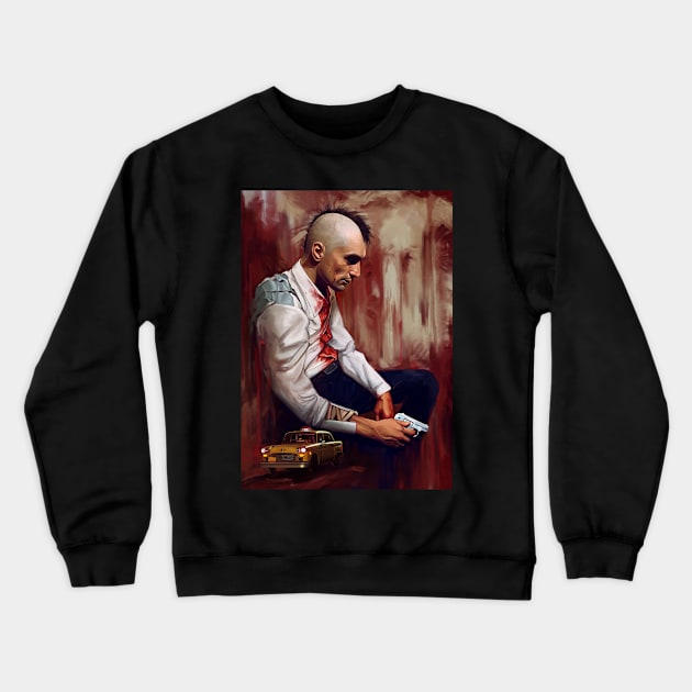 Travis Bickle Crewneck Sweatshirt by dmitryb1